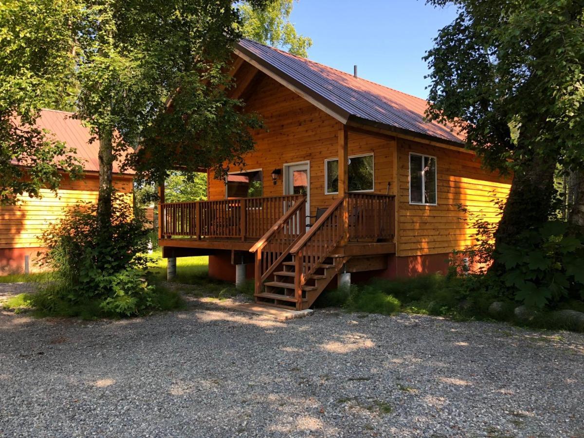 Susitna River Lodging, Backwoods Cabins Talkeetna Exteriér fotografie